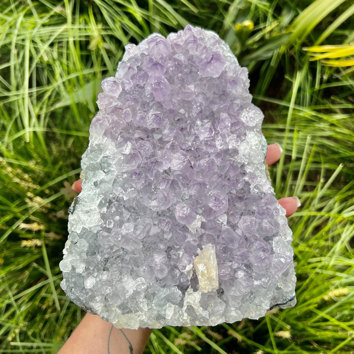 Amethyst & Calcite Cluster #1054
