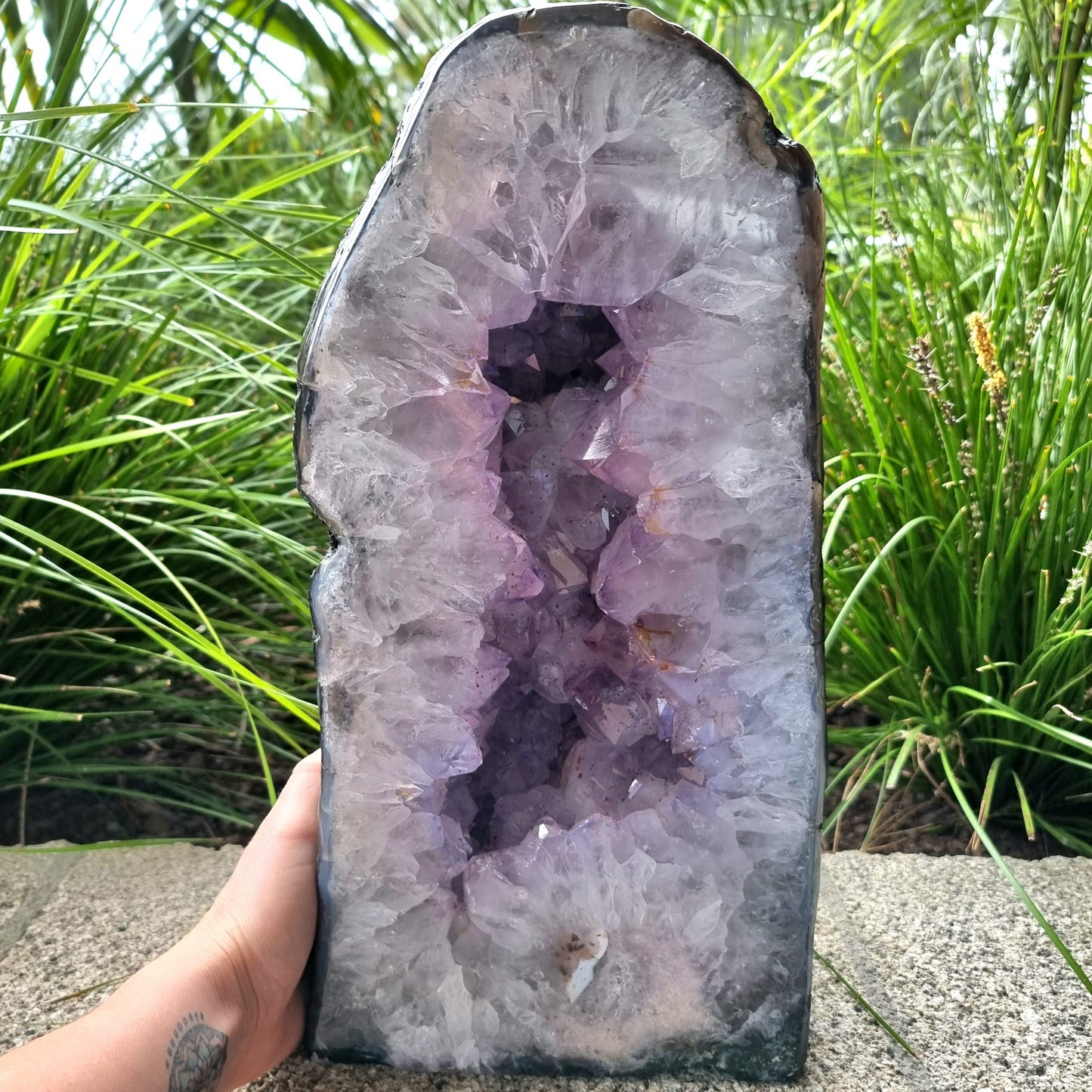 Amethyst & Quartz Cave #1056