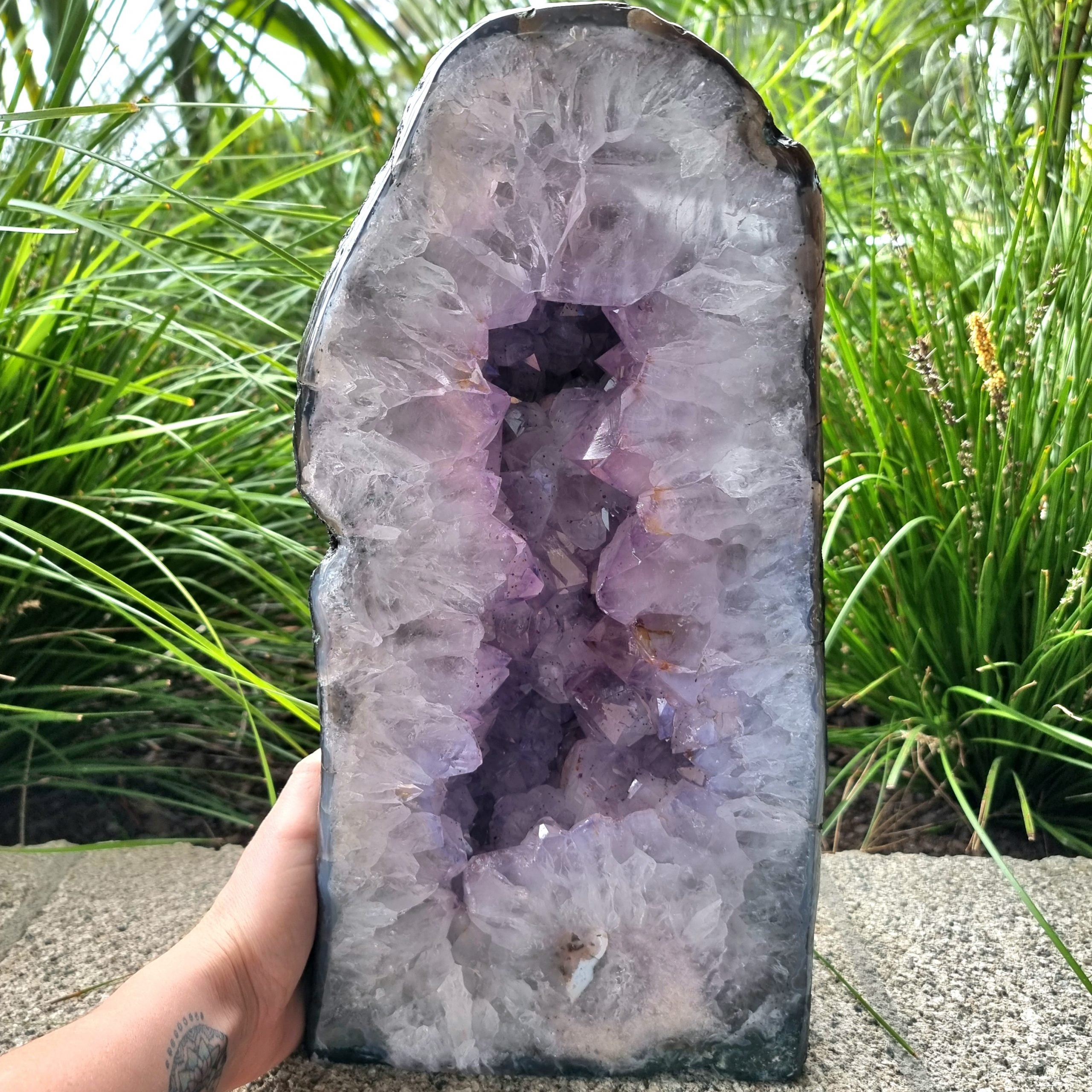 Amethyst & Quartz Cave #1056