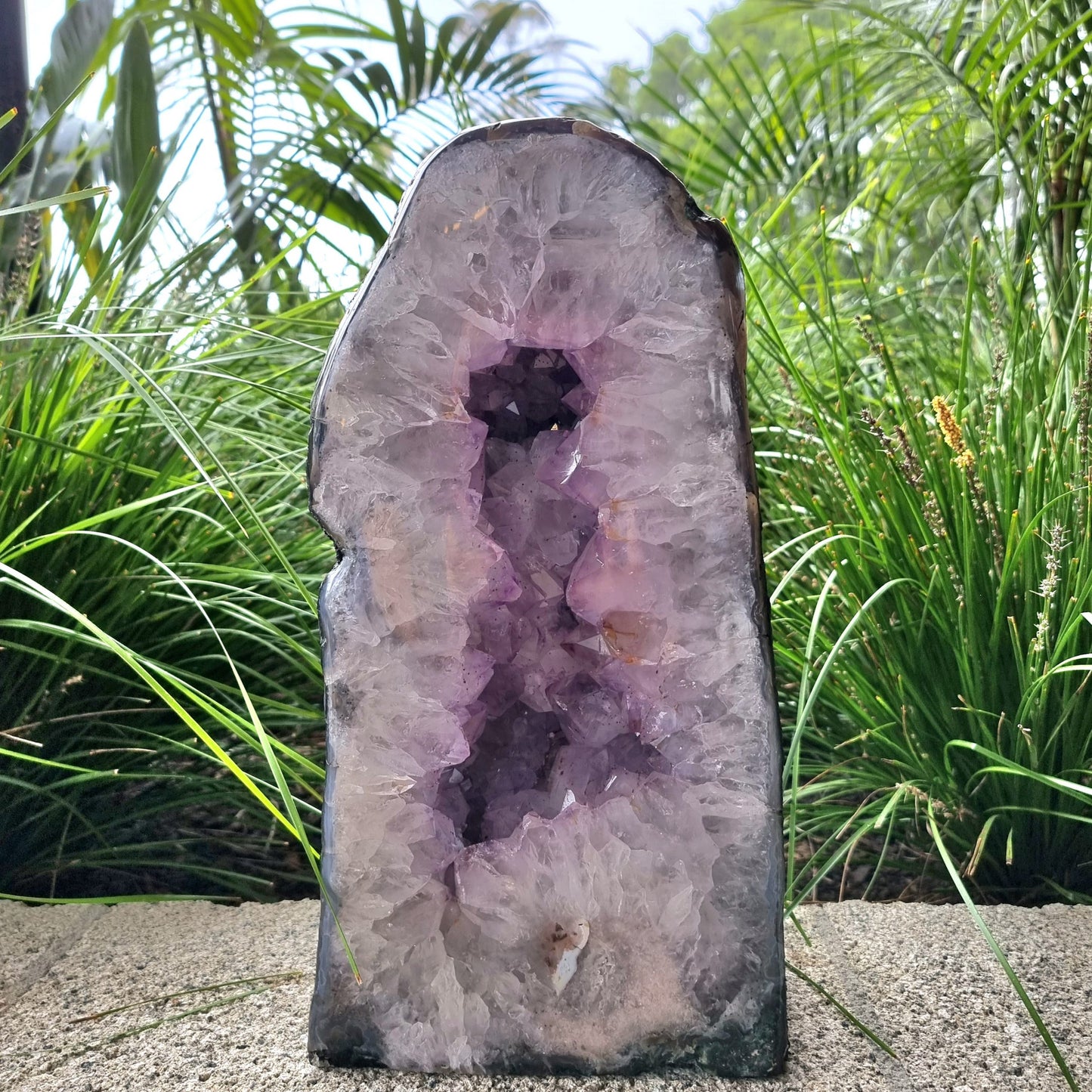 Amethyst & Quartz Cave #1056