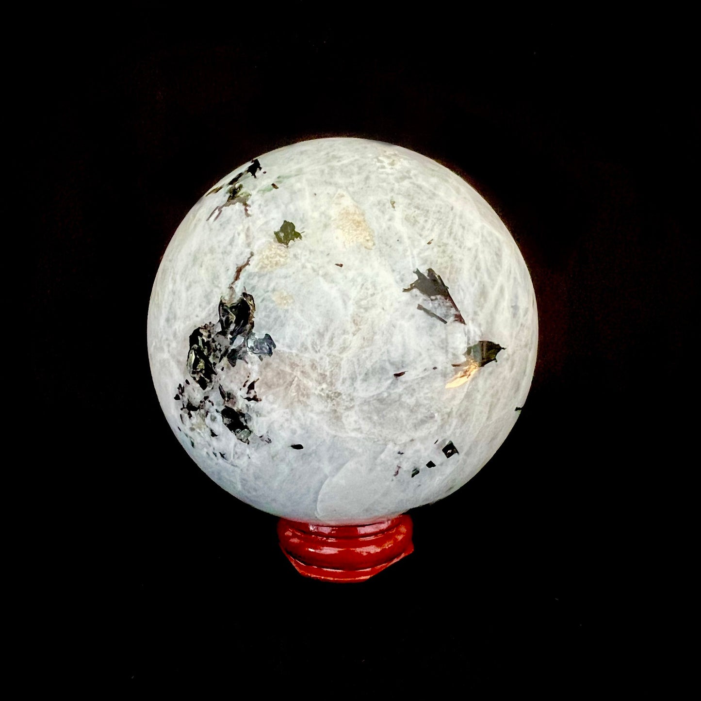 Rainbow Moonstone Sphere #1073