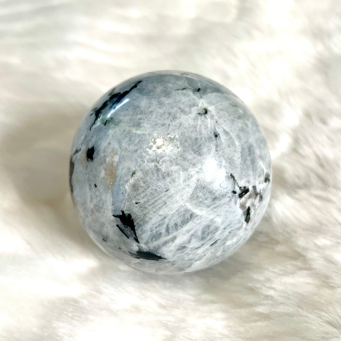 Rainbow Moonstone Sphere #1073