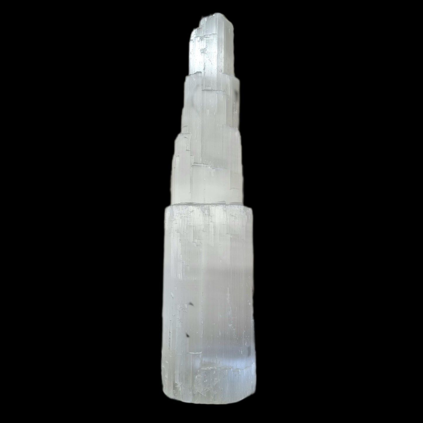 Satin Spar Selenite Tower #2272