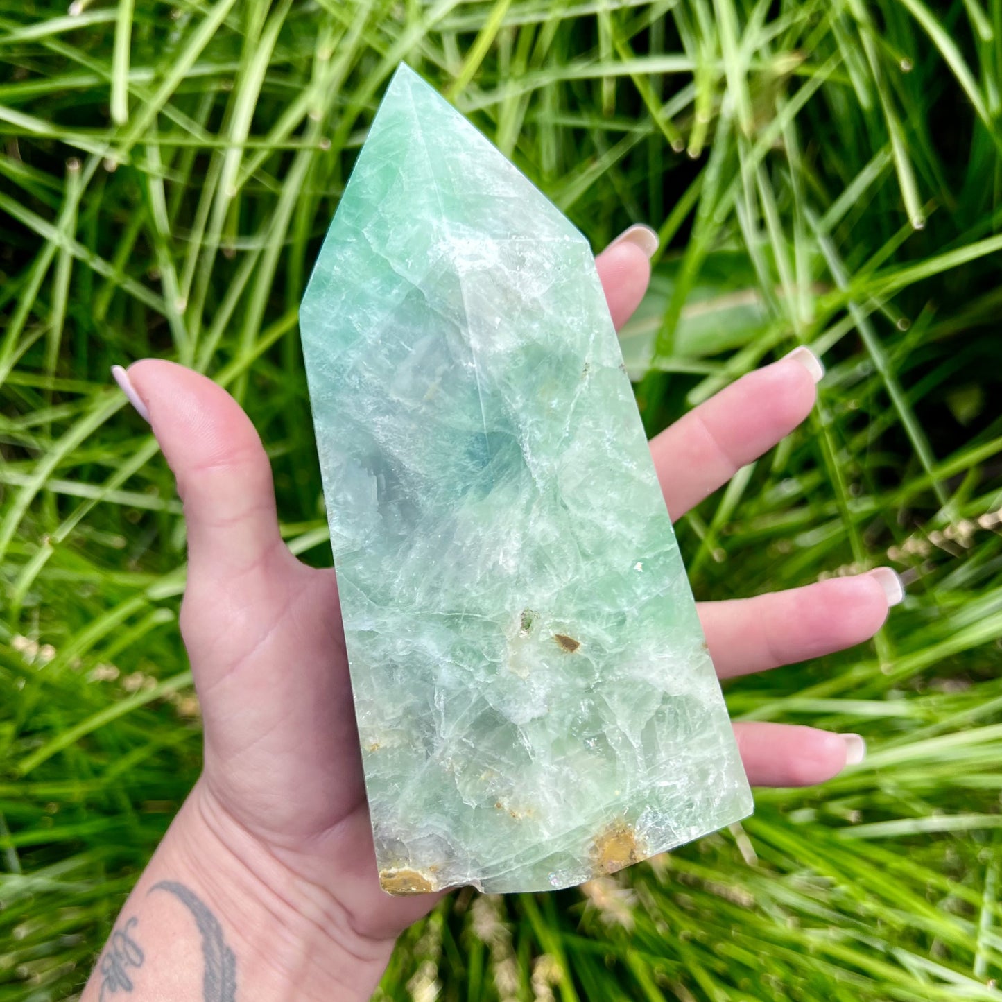 Fluorite Point #1109