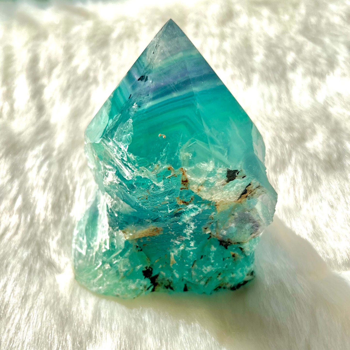 Fluorite Point #1114
