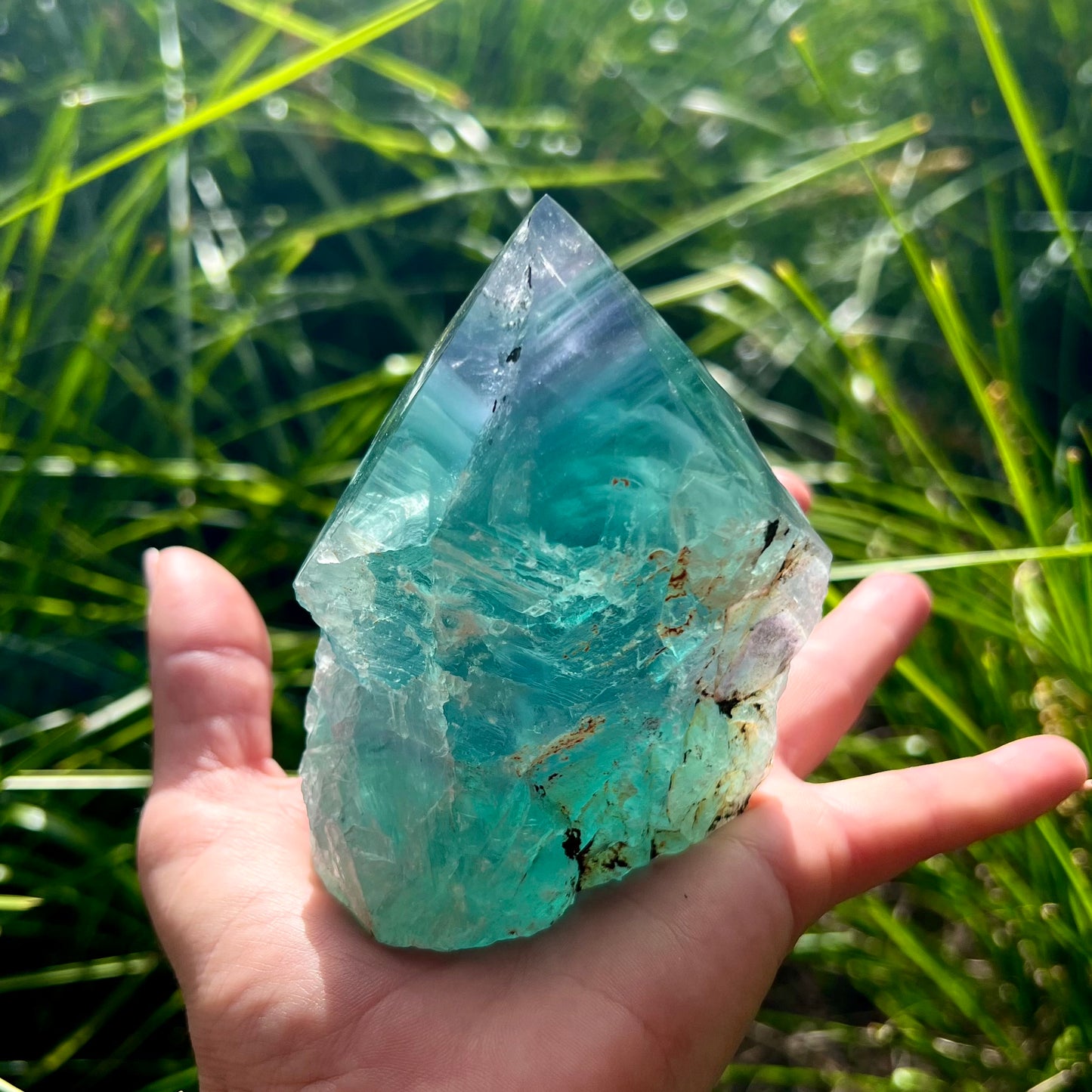 Fluorite Point #1114