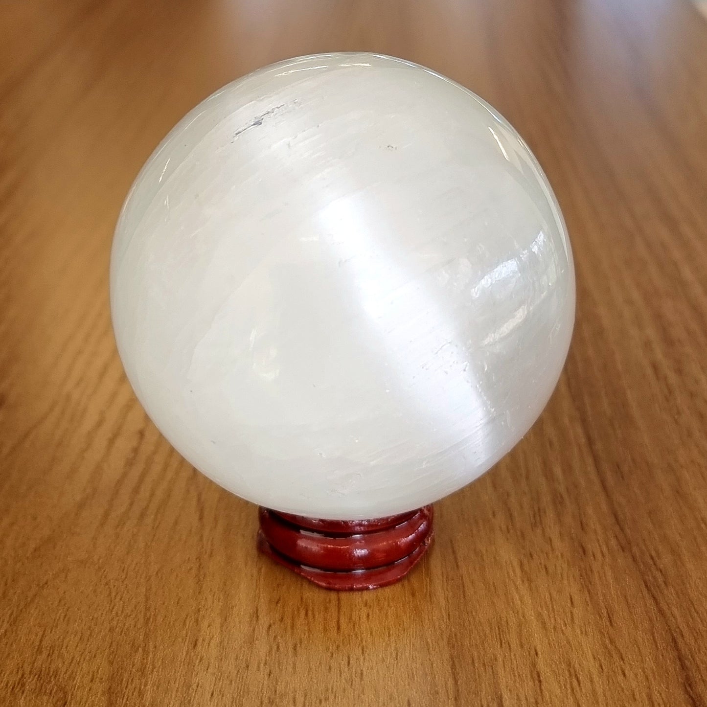Satin Spar Selenite Sphere #1512