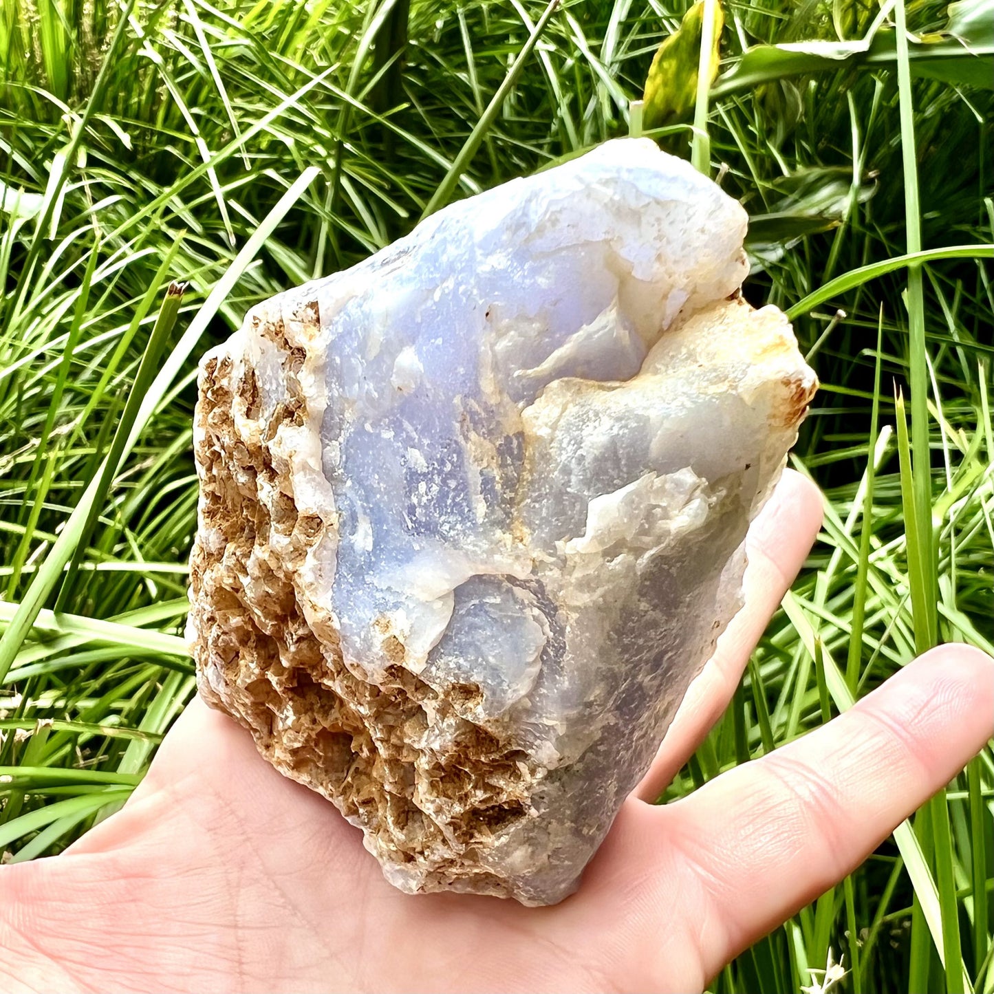 Blue Lace Agate Rough #1672