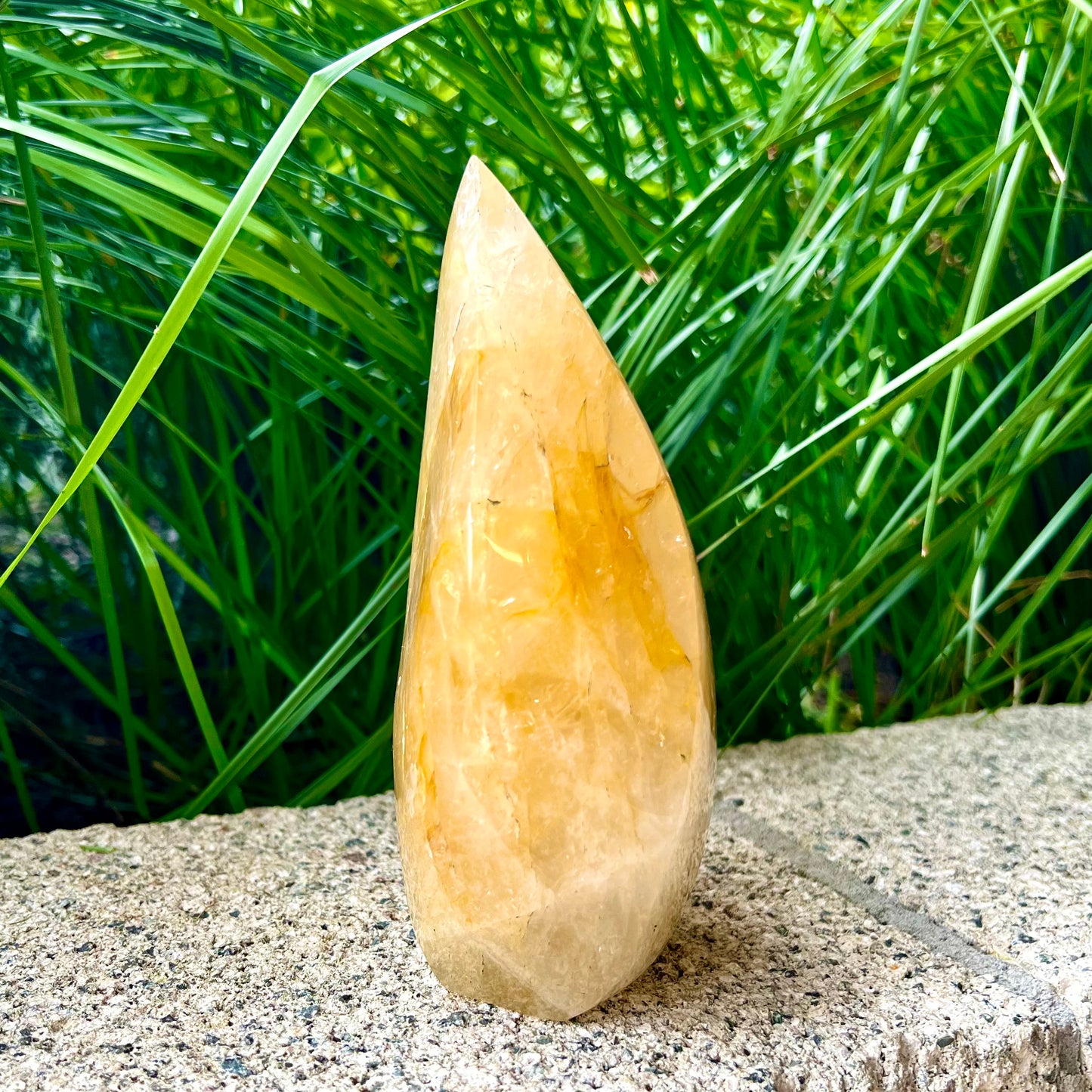 Hematoid Quartz Flame (Golden Healer) #1756