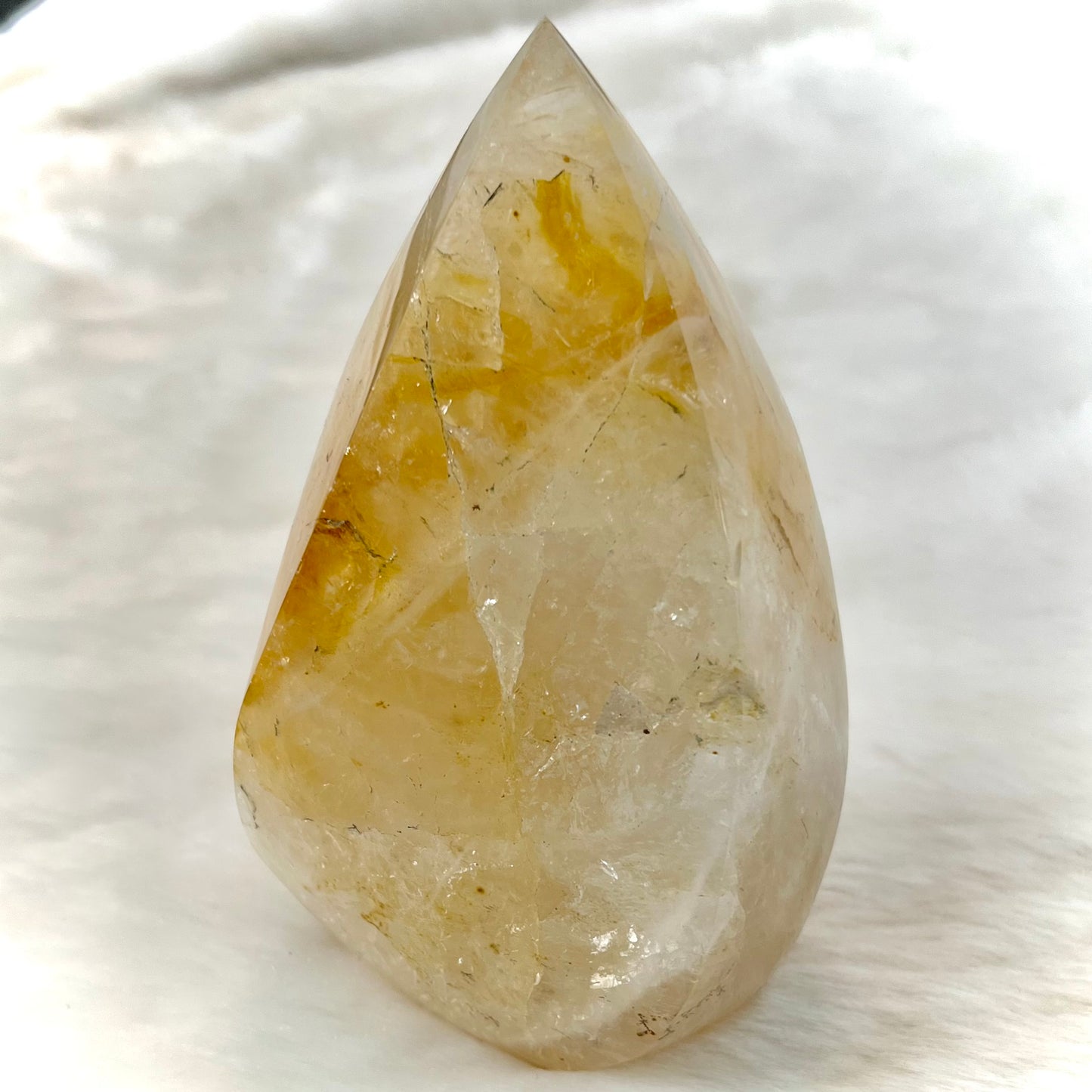 Hematoid Quartz Flame (Golden Healer) #1756