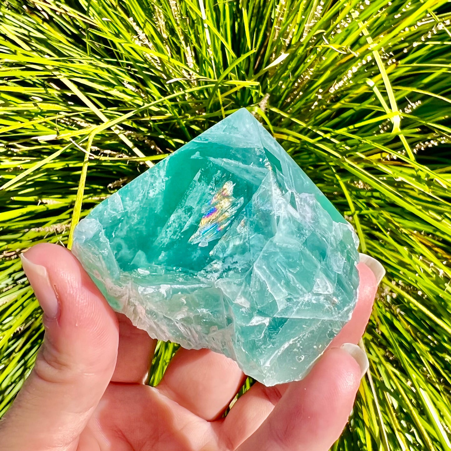 Fluorite Cut Base Point #1781