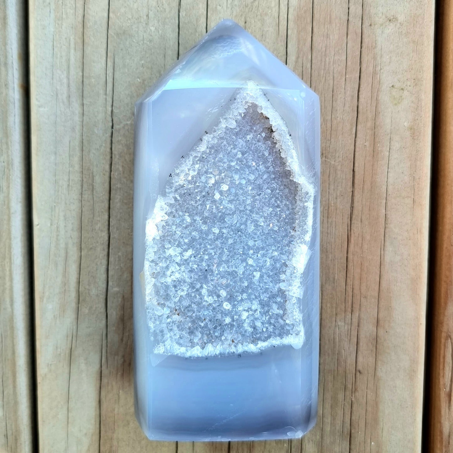 Agate Druzy Point #2028