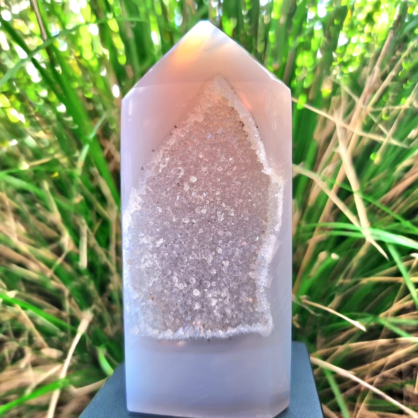 Agate Druzy Point #2028