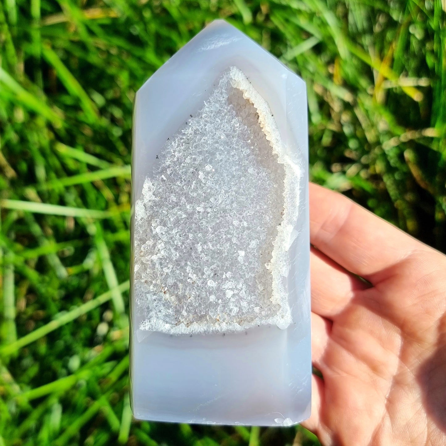 Agate Druzy Point #2028