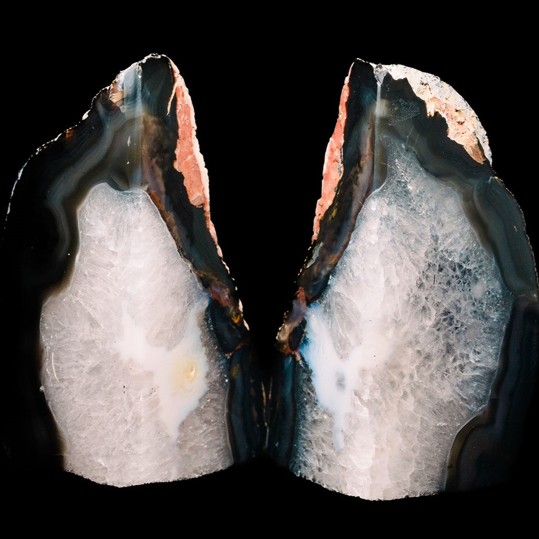 Agate Book End Slices #2311