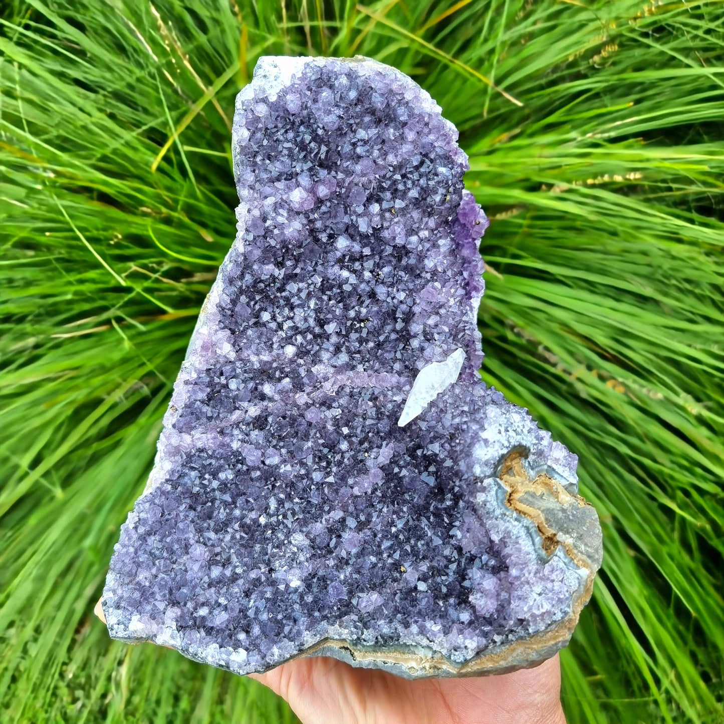 Amethyst & Calcite Cluster #1964