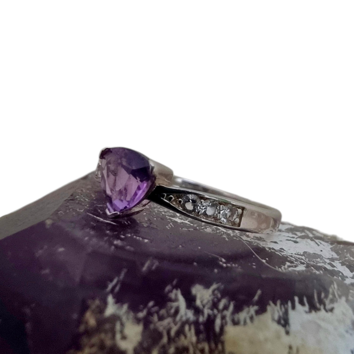 Amethyst Trinity Ring #2358