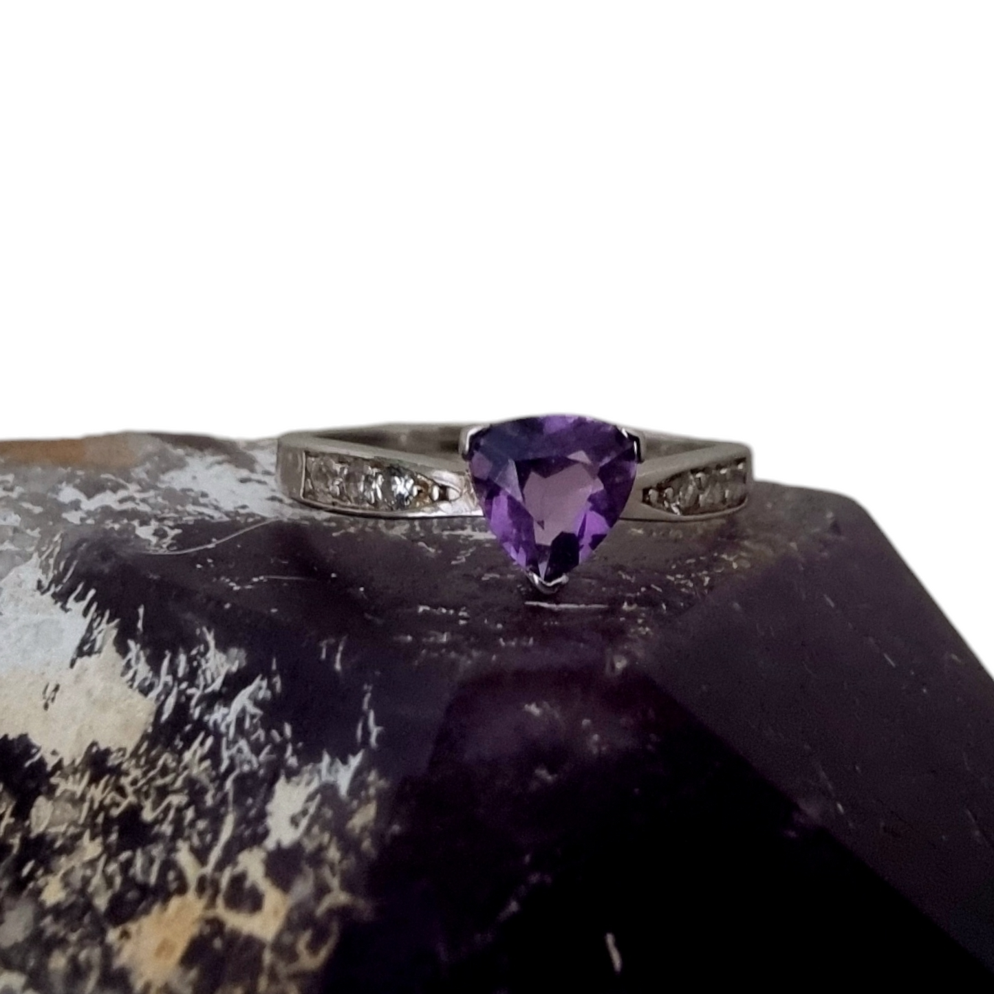 Amethyst Trinity Ring #2358
