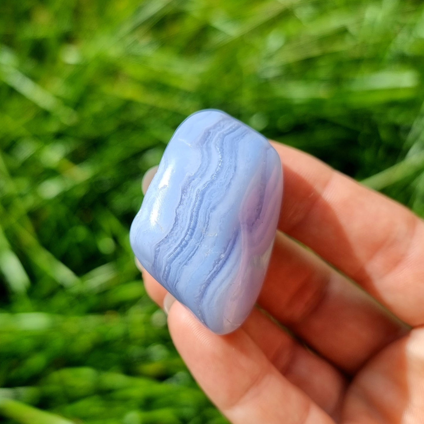 Blue Lace Agate Freeform #1671