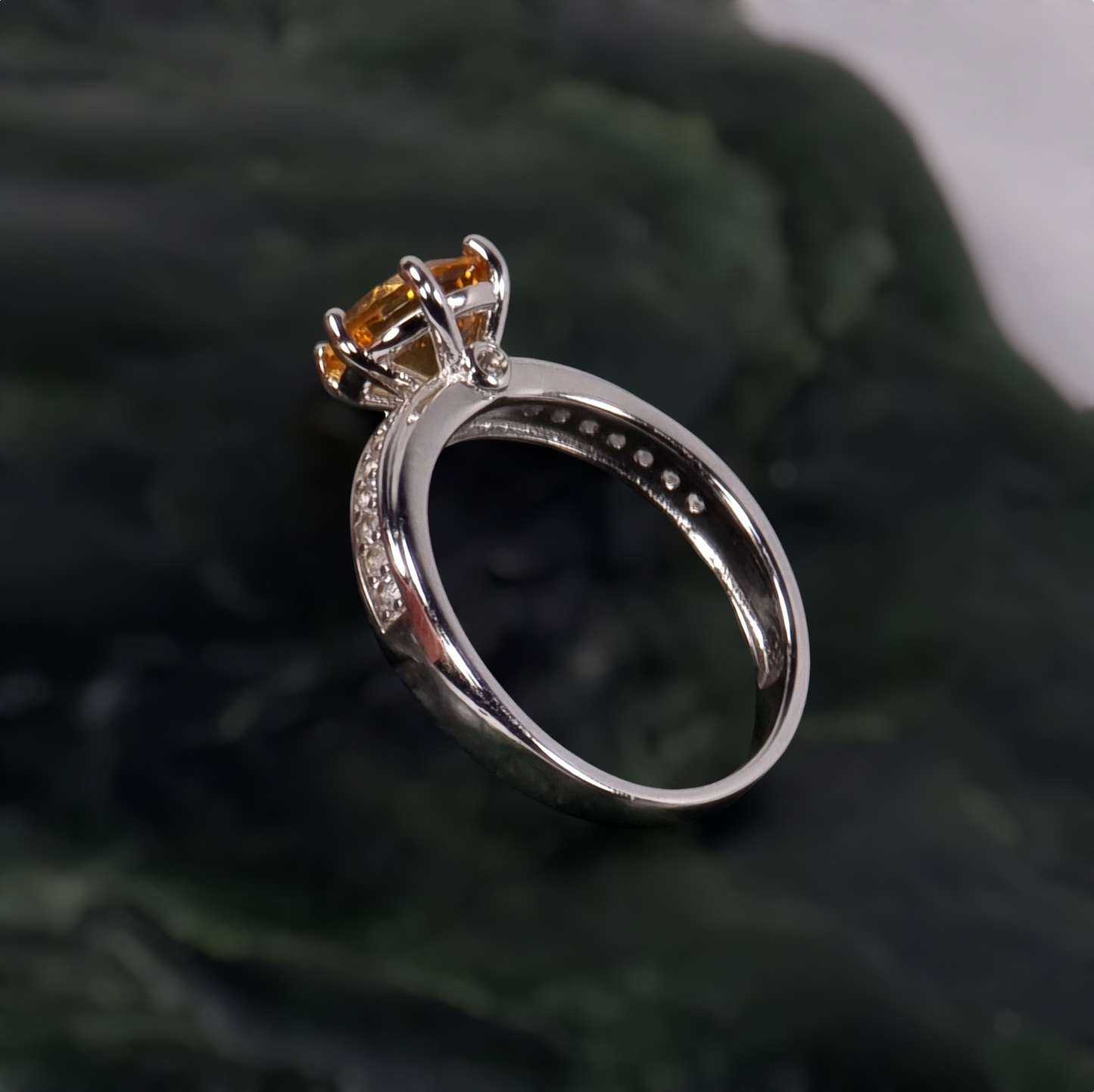 Citrine Brilliance Ring #2352