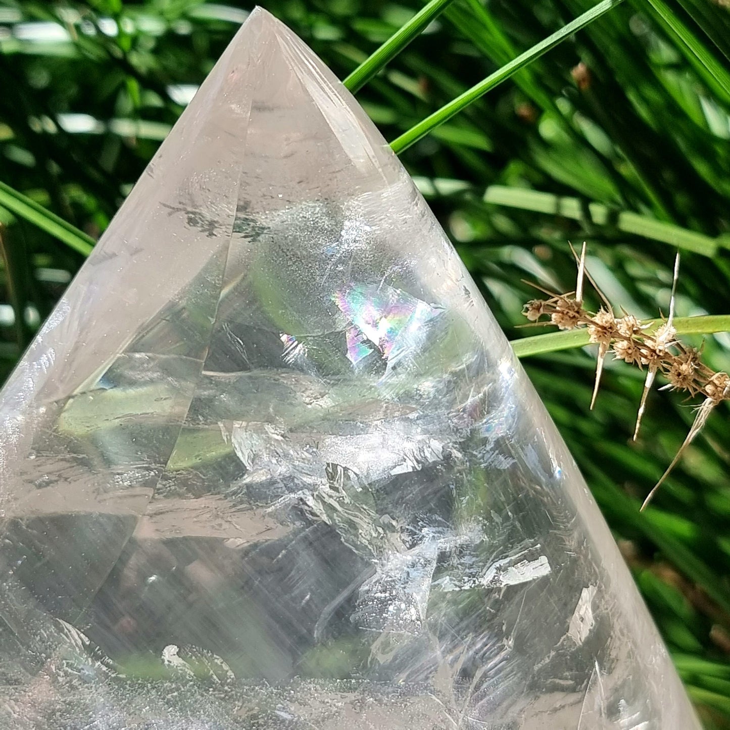 Clear Quartz Flame #1746