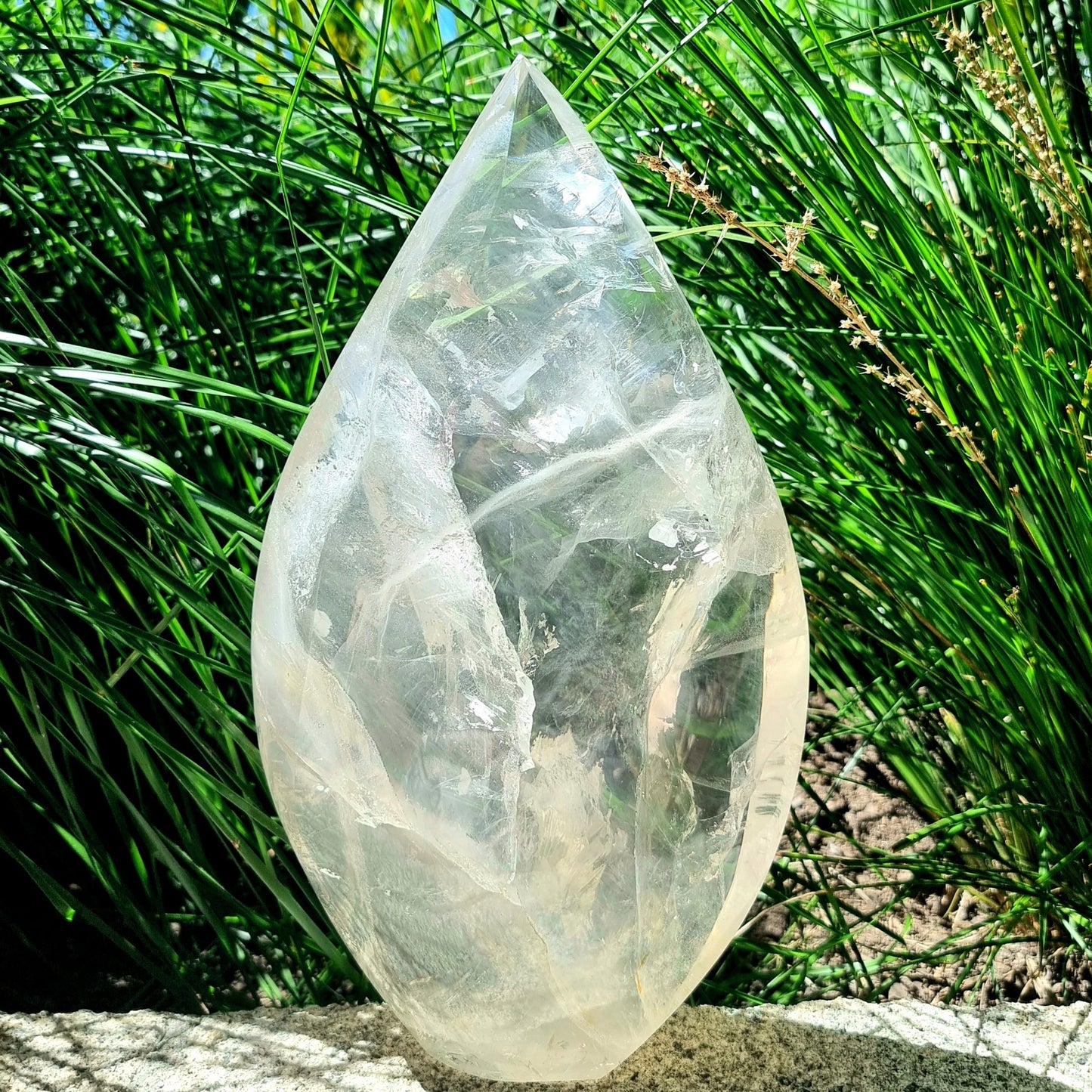 Clear Quartz Flame #1746