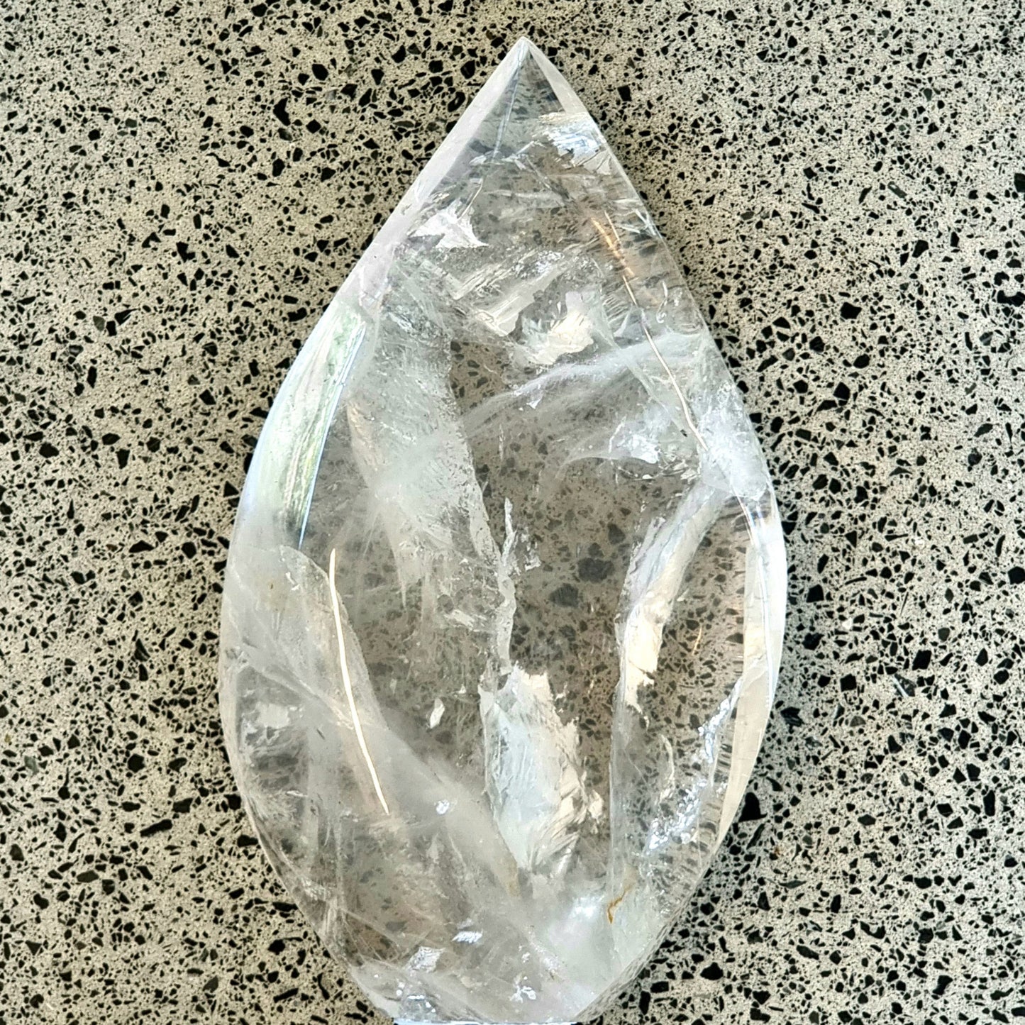 Clear Quartz Flame #1746