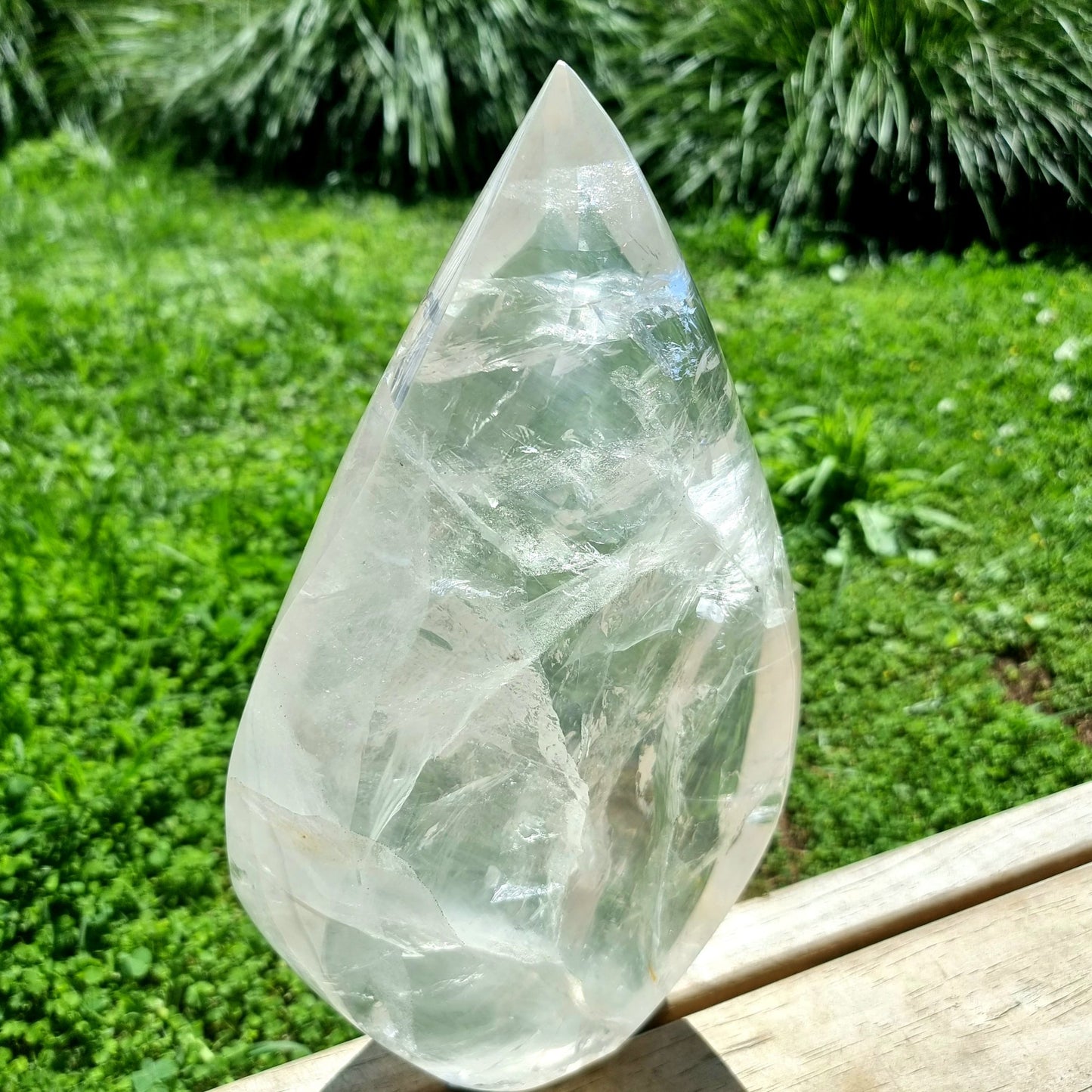 Clear Quartz Flame #1746