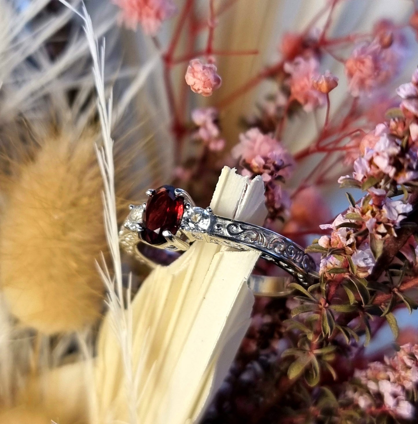 Garnet Extravagance Ring #2289