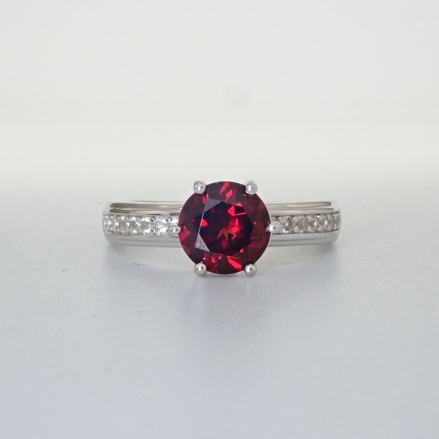 Garnet Brilliance Ring #2285