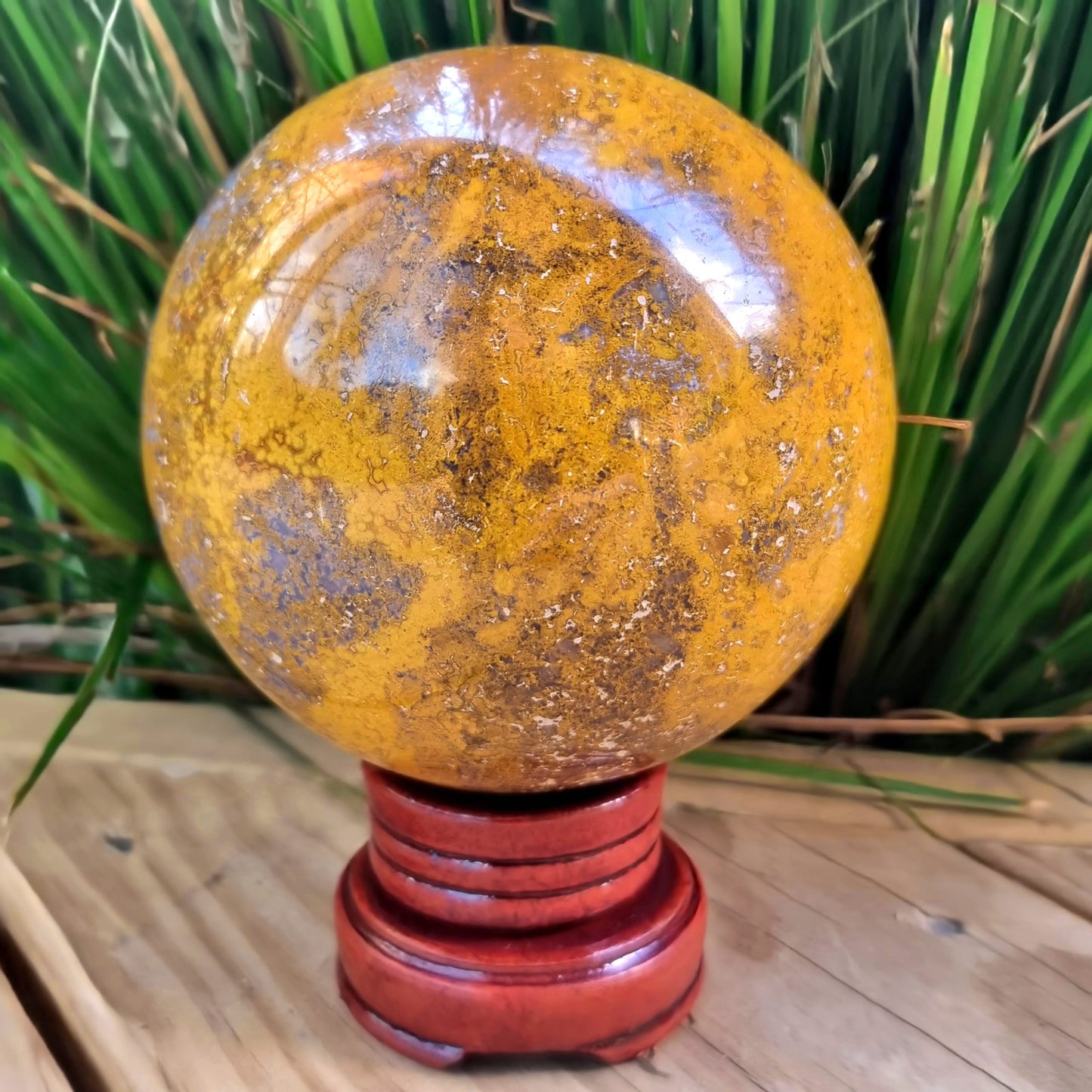 Ocean Jasper Sphere #1283