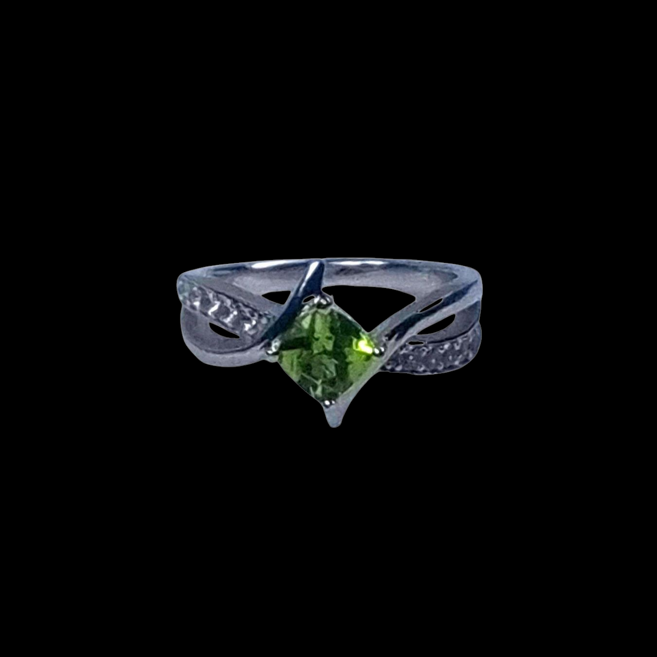 Peridot Infinity Ring #2361