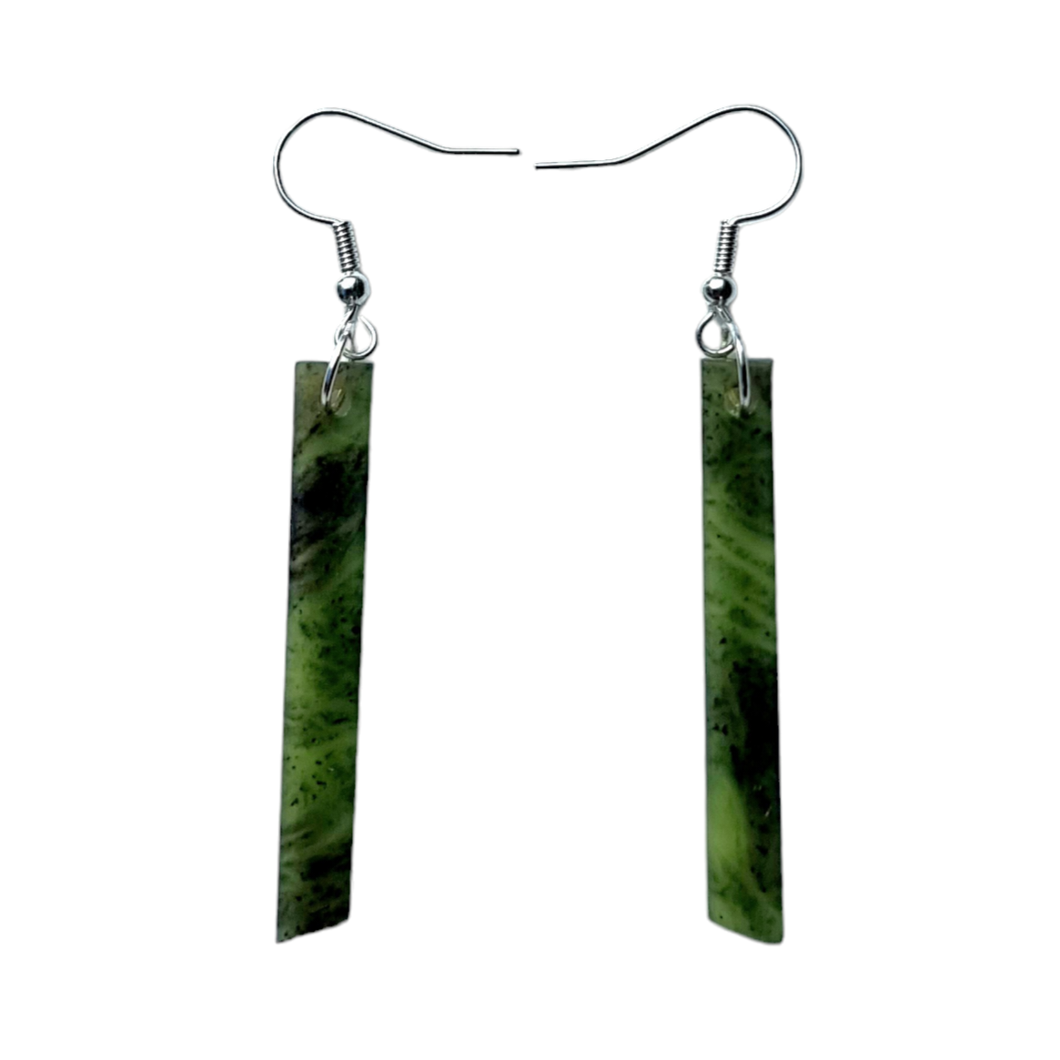 Jade Tapawhā Pounamu Earrings #2334