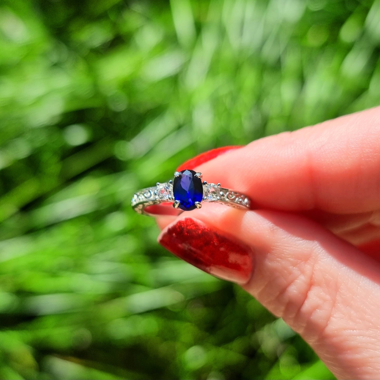 Sapphire Extravagance Ring #2287