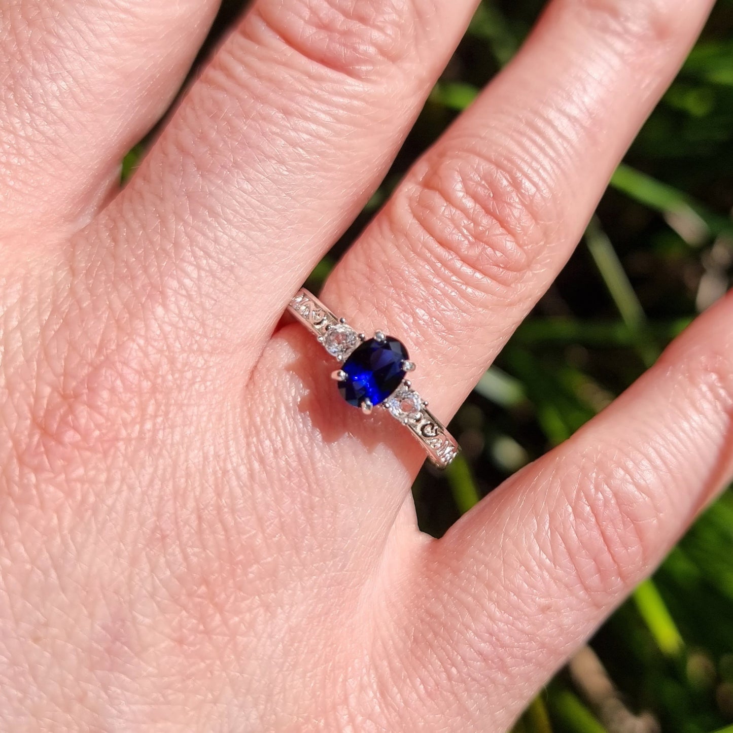 Sapphire Extravagance Ring #2287