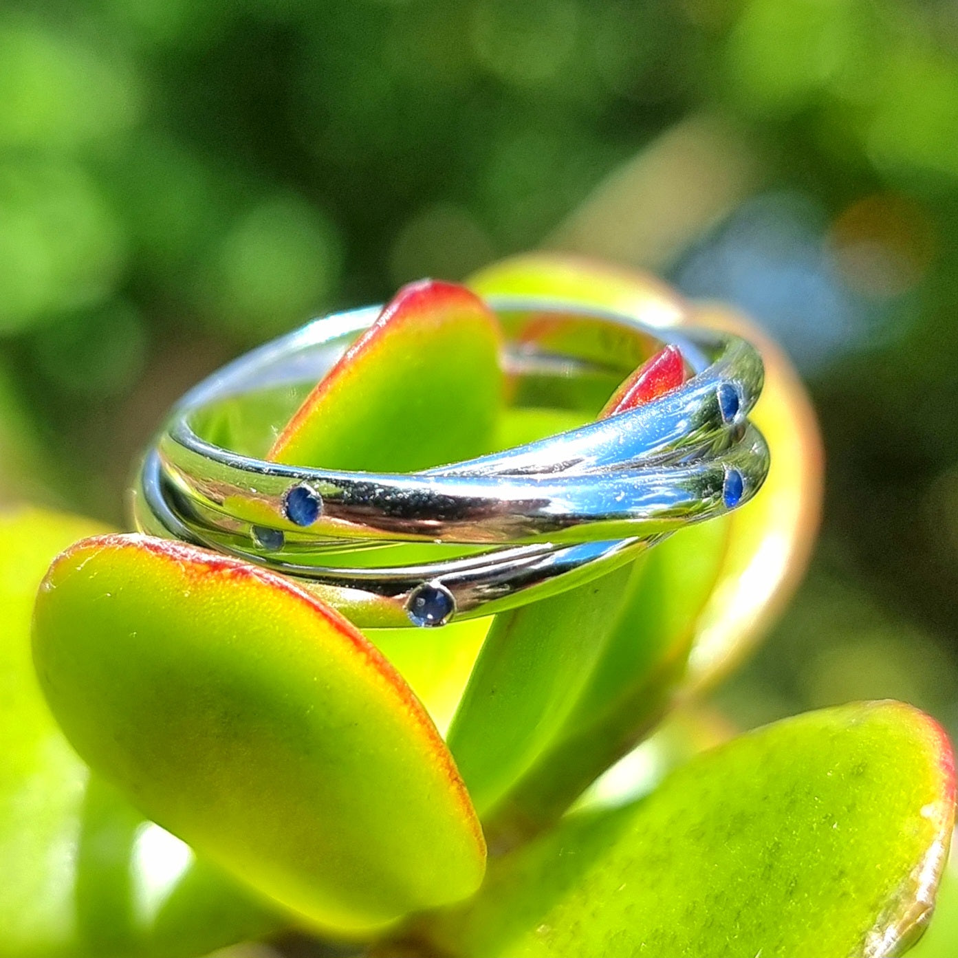 Sapphire Eternity Ring #2320