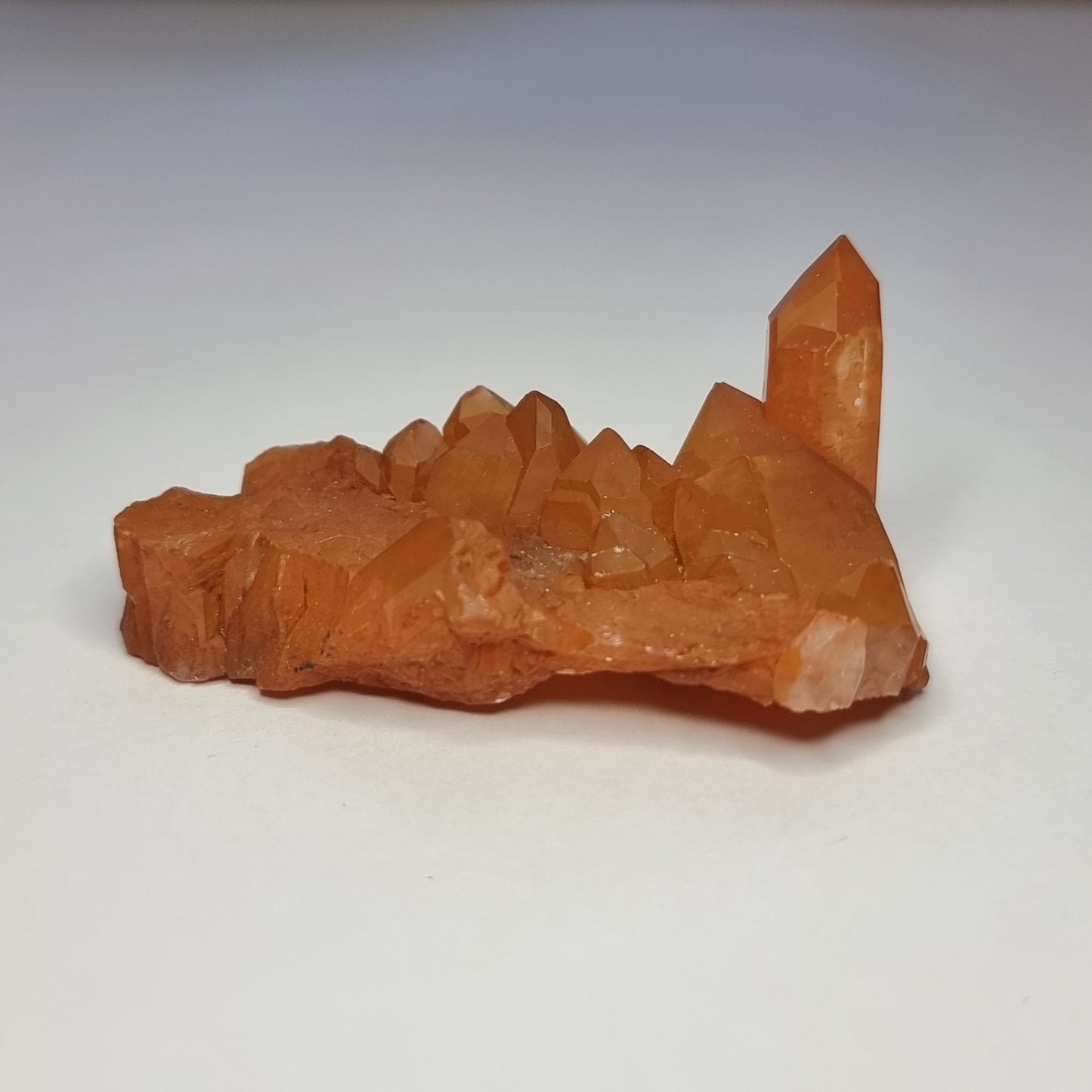 Tangerine Quartz Cluster #2326