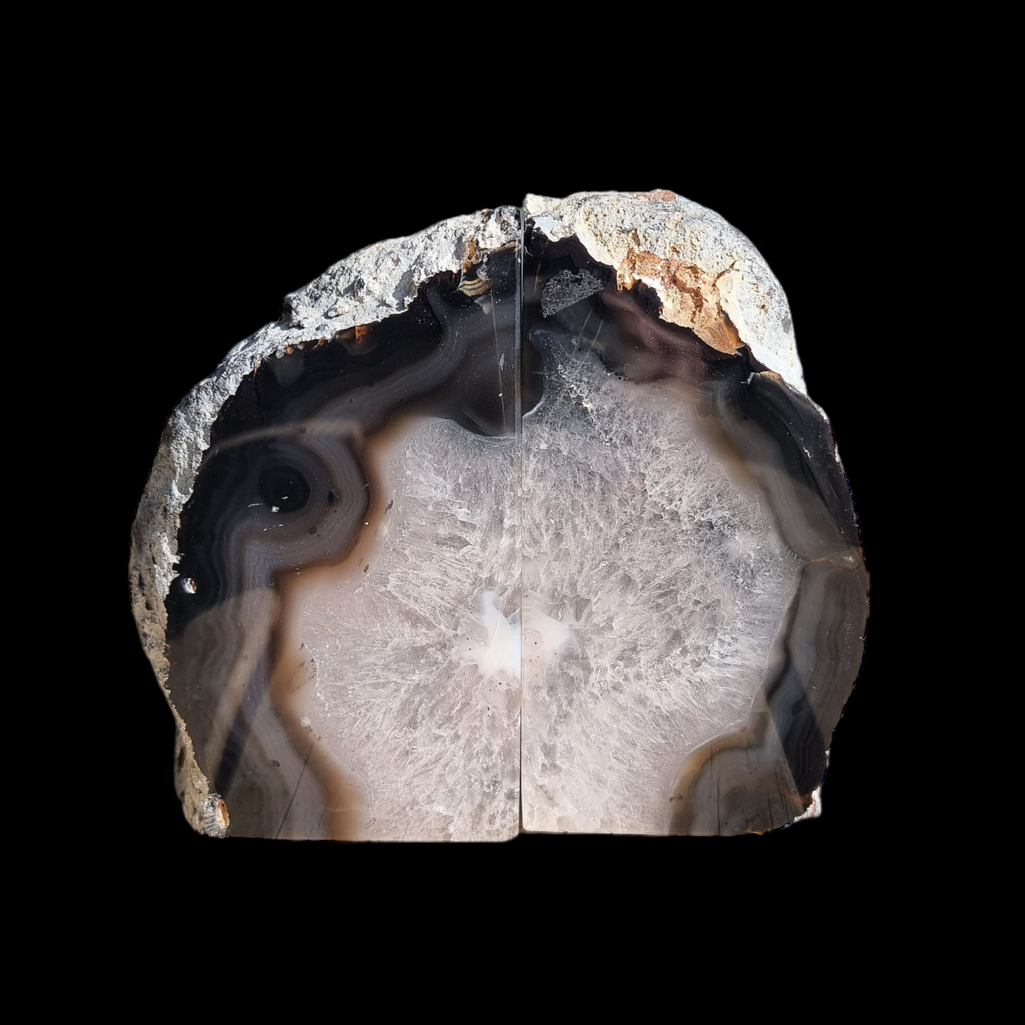 Agate Book End Slices #2311