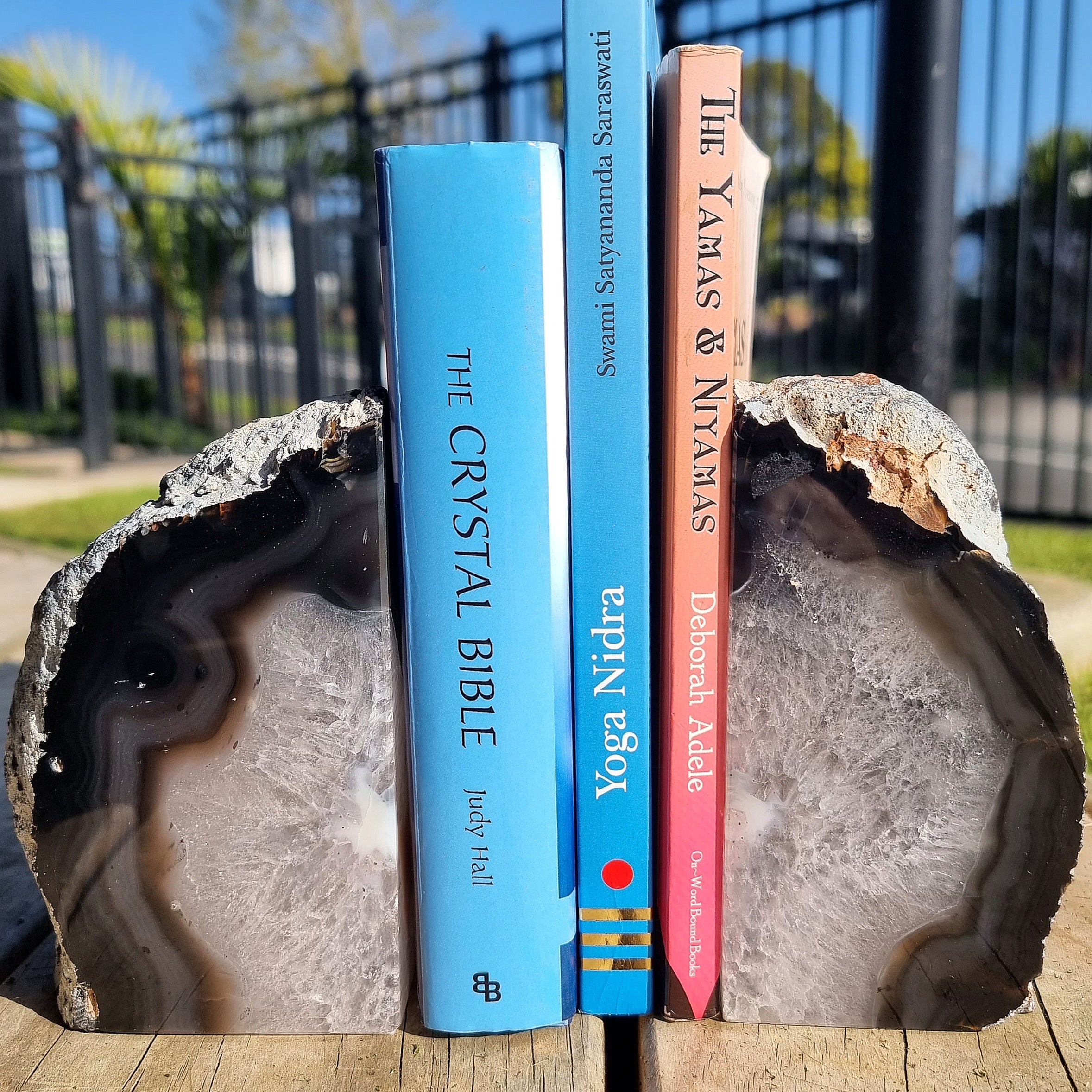 Agate Book End Slices #2311