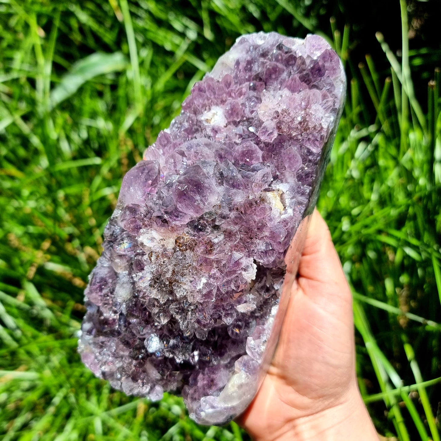 Amethyst & Calcite Cluster #1650