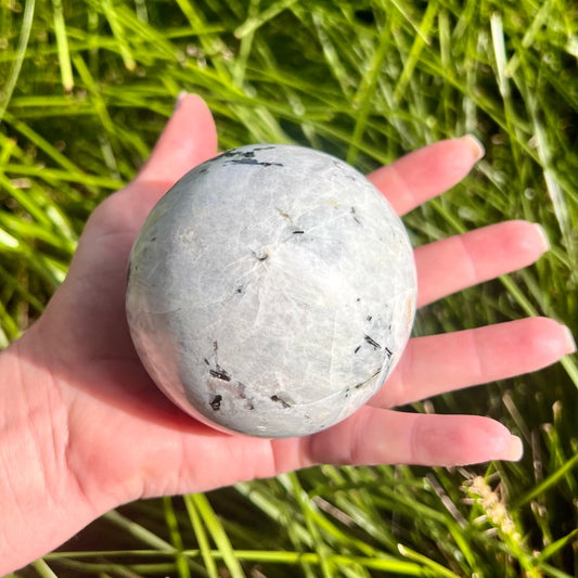 Rainbow Moonstone Sphere #1073