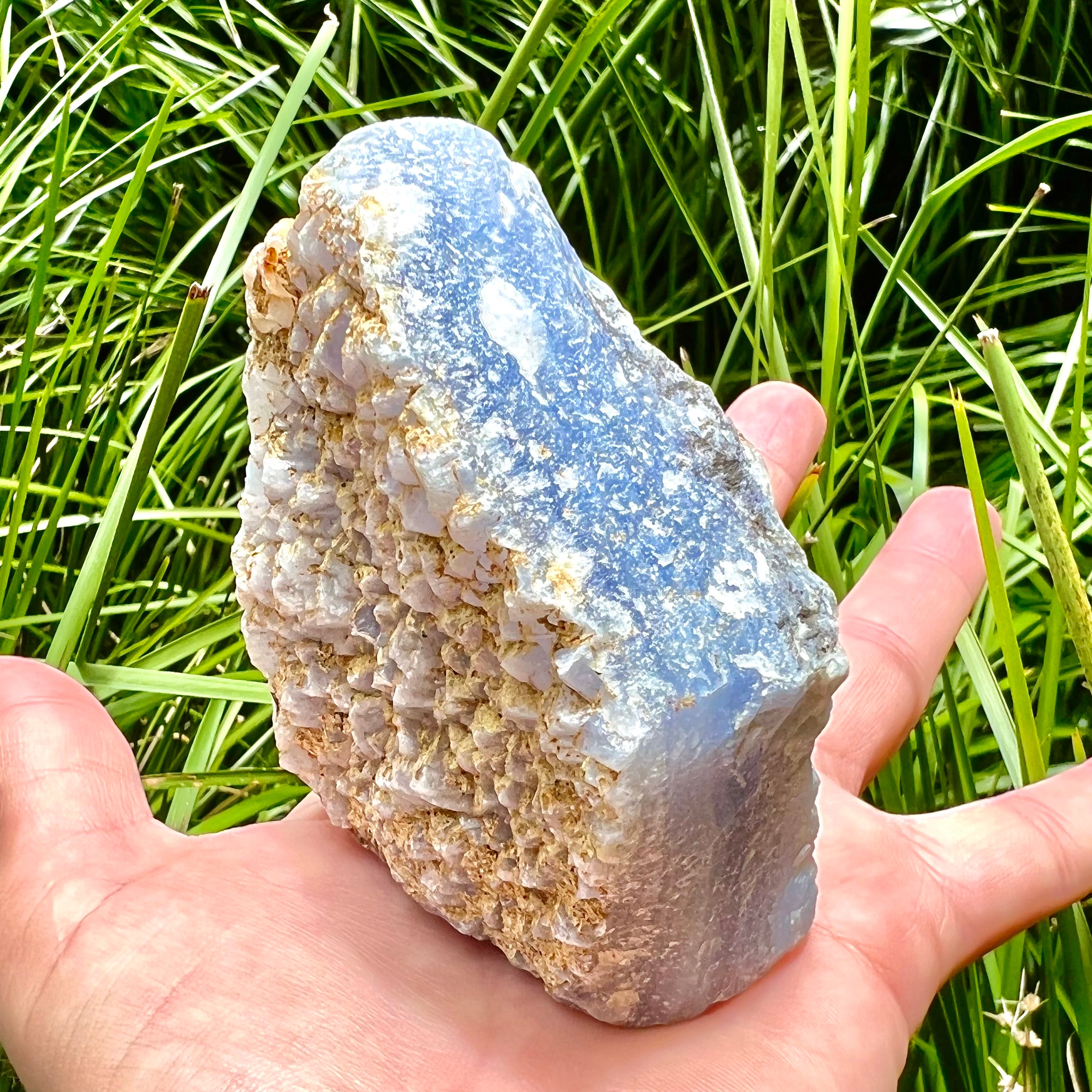 Blue Lace Agate Rough #1672
