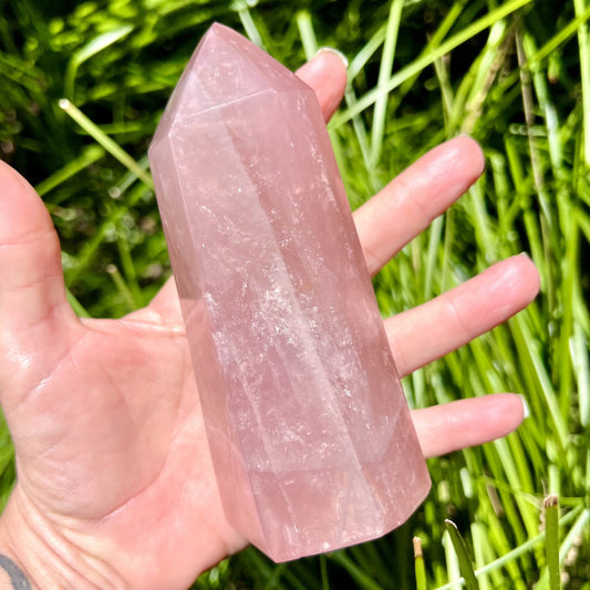 Rose Quartz Point #1691