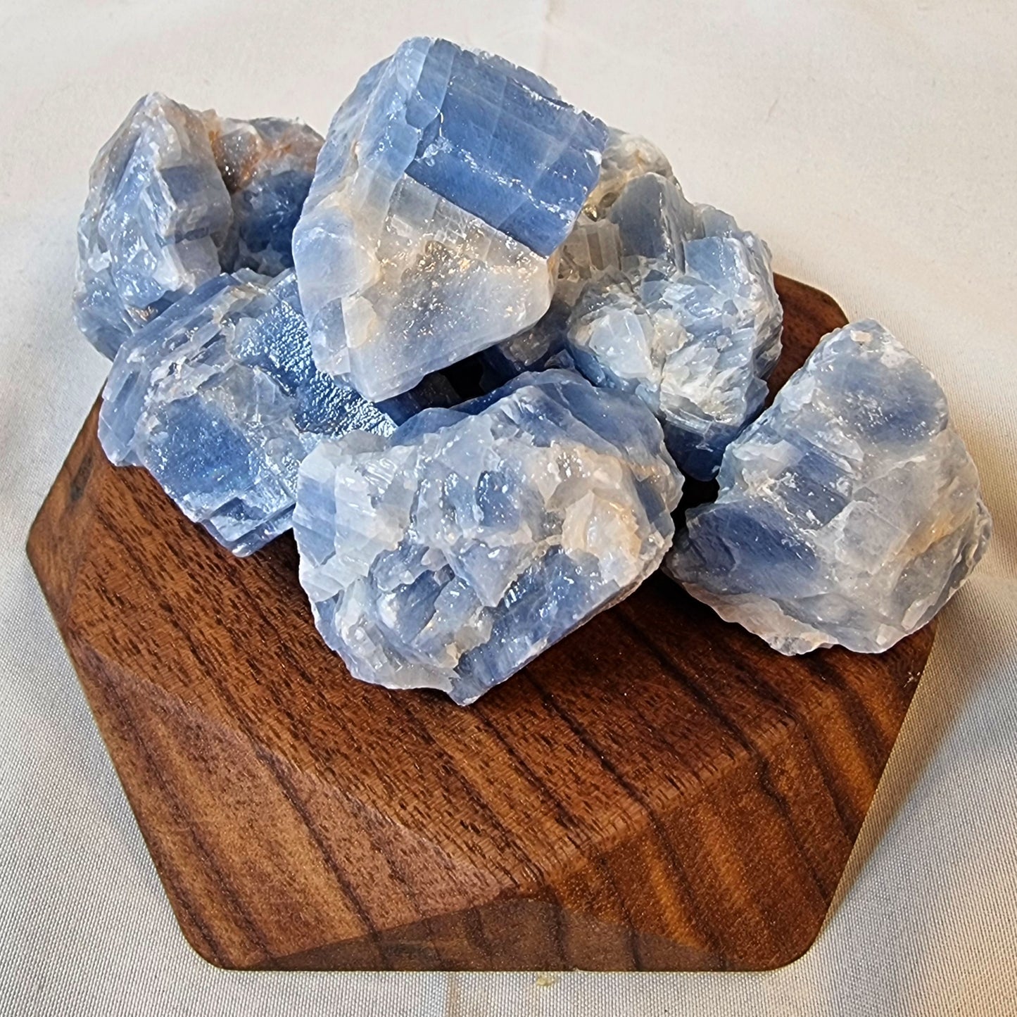 Blue Calcite Rough Selection #1480