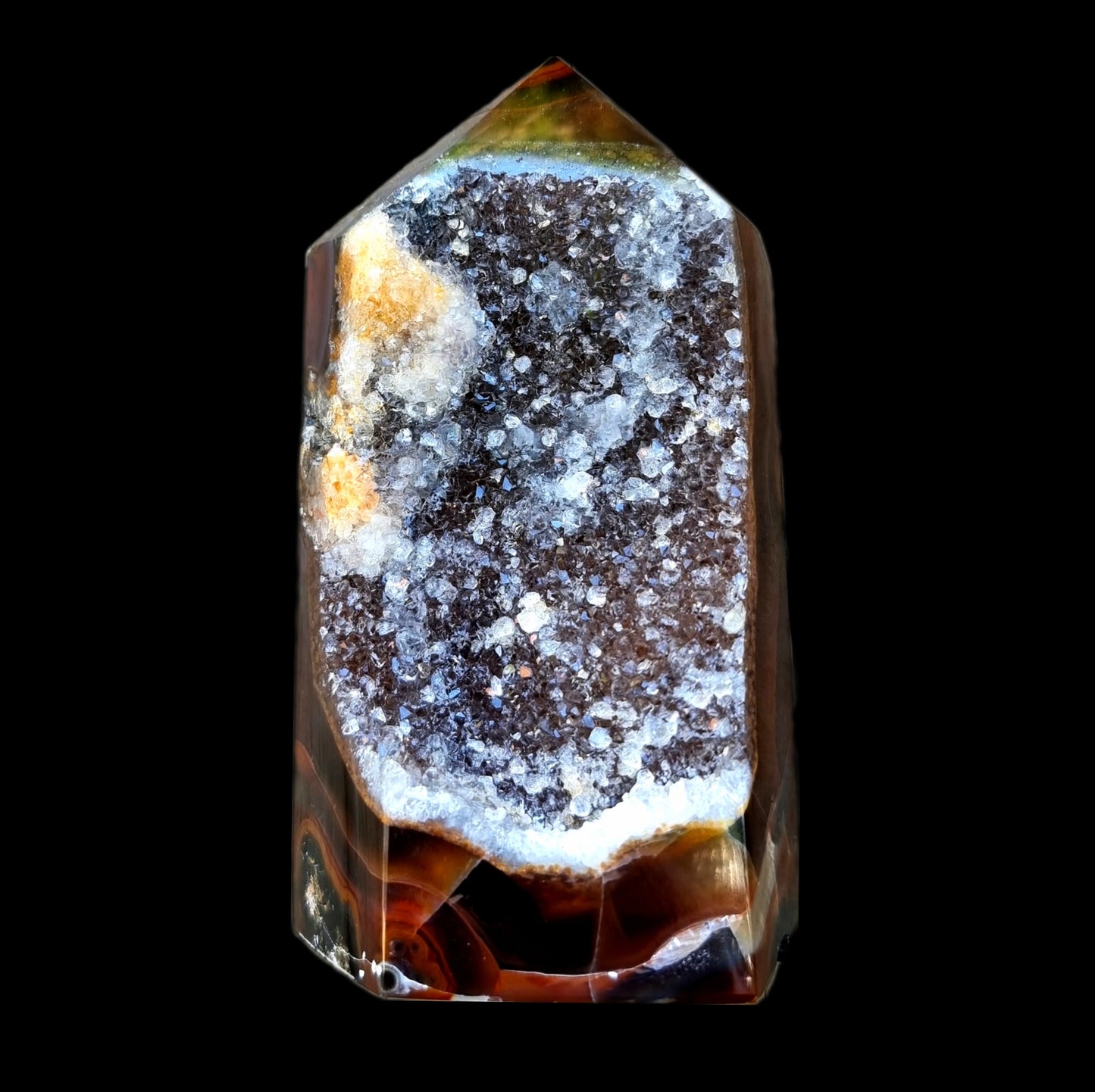 Agate Druzy Point #1745