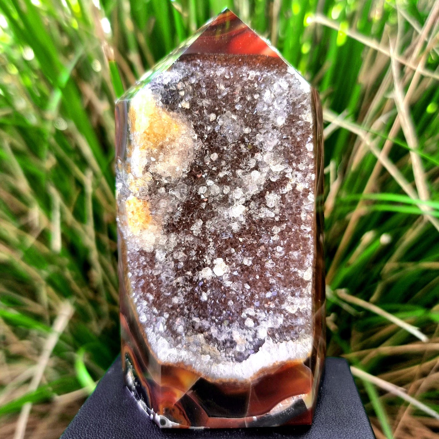 Agate Druzy Point #1745