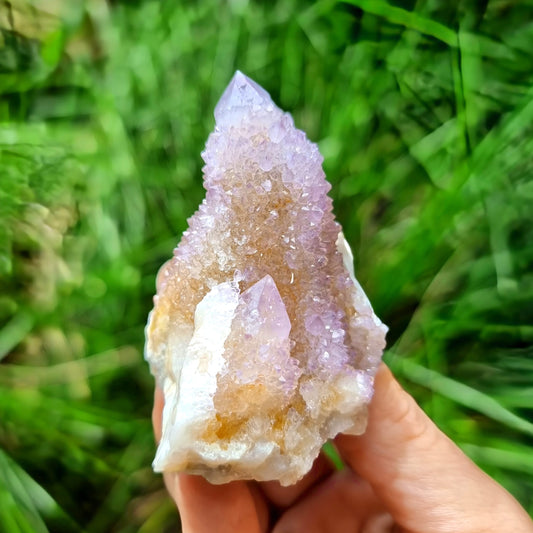 Amethyst Spirit Cactus Quartz #2091