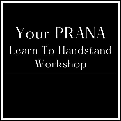 Learn To Handstand Workshop