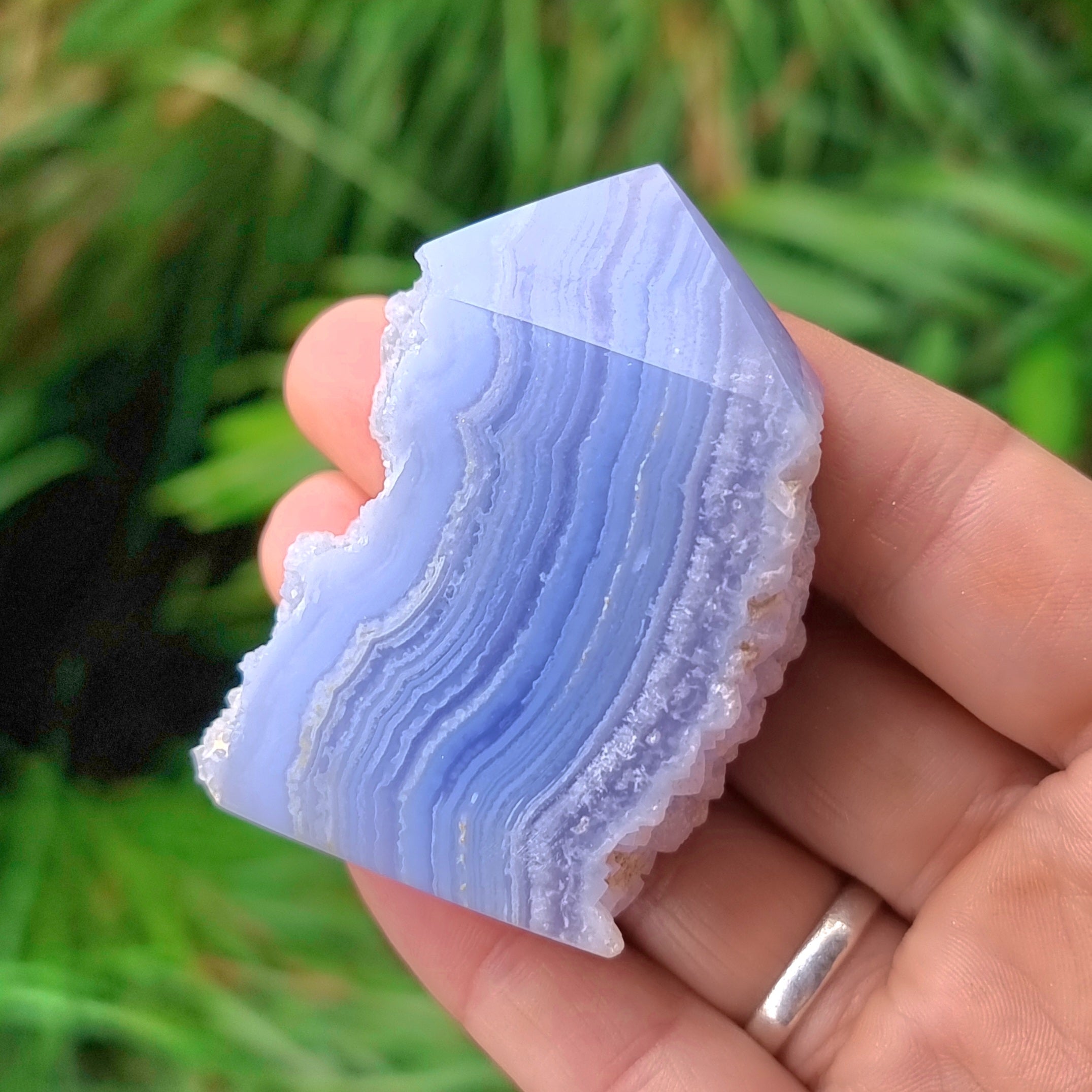 Blue Lace Agate Point #1628