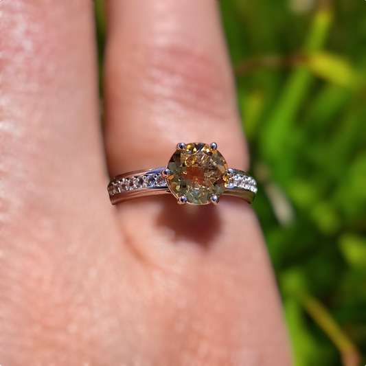 Citrine Brilliance Ring #2352